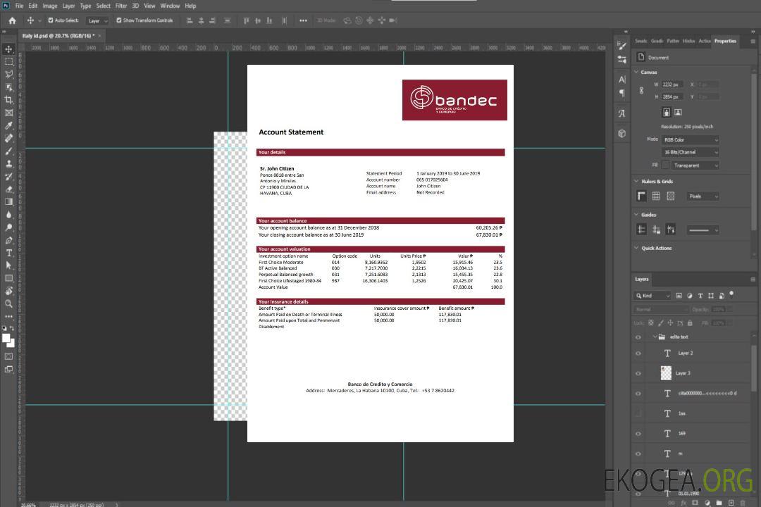Cuba Bandec Banco de Credito y Comercio template Cuba Bandec Banco de Credito y Comercio template